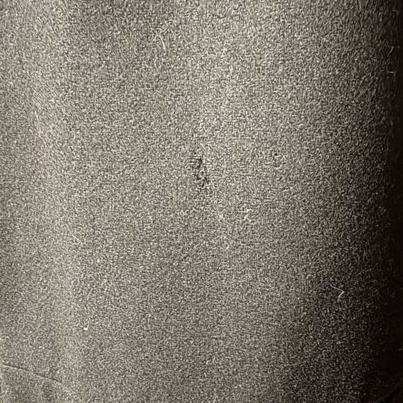 COS Darkest Navy Blue Hooded Wool Duffle Coat Size 12 - Picture 15 of 16